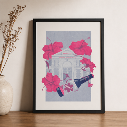 Etikett* × Boekett* • RISO-posterset