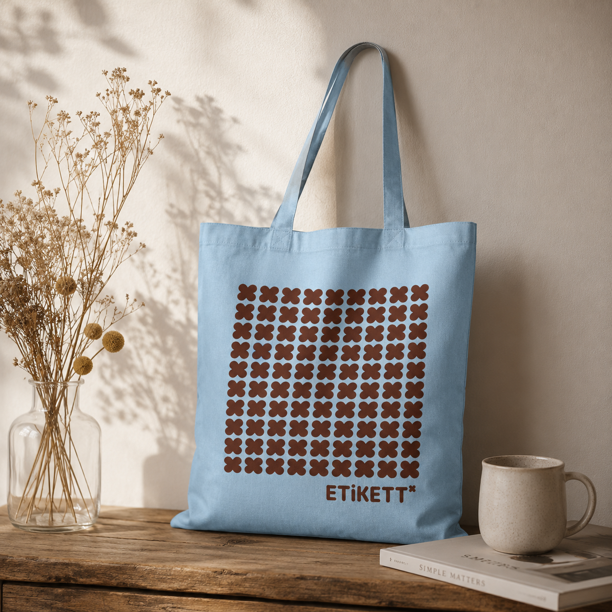 Etikett* tote bag