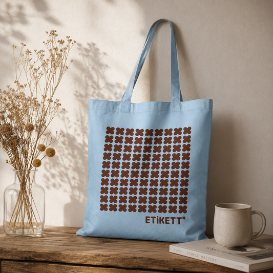 Etikett* tote bag