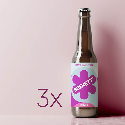 3x 33cl Boekett*