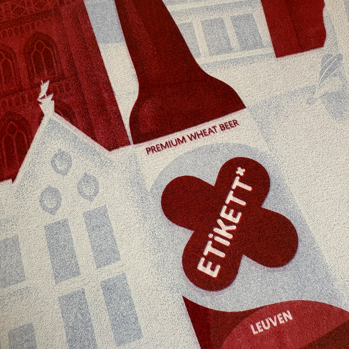 Etikett* × Boekett* • RISO-posterset